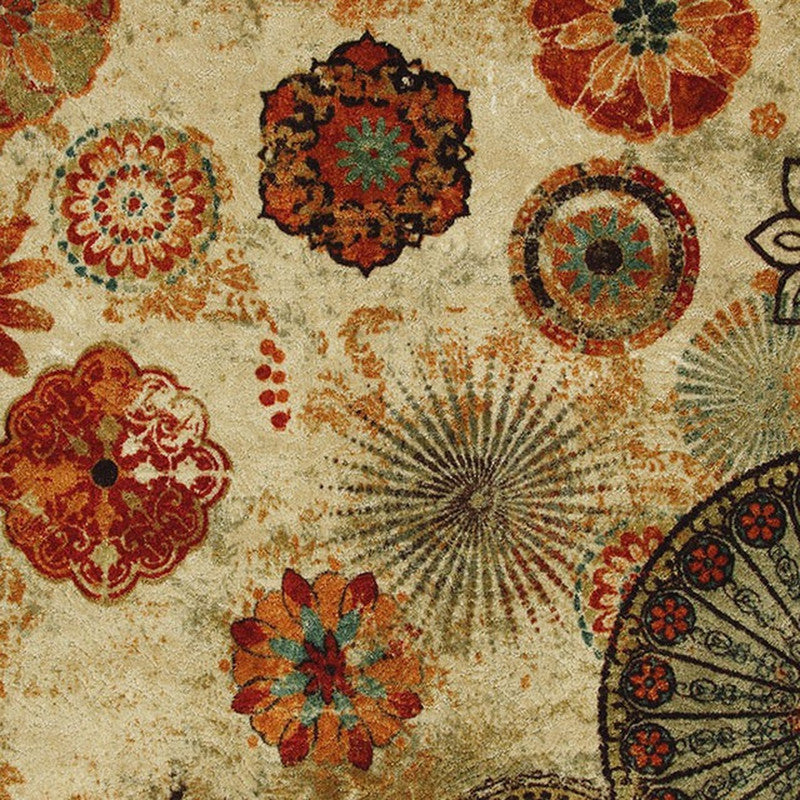 Greenville Beige/Multi Area Rug - Ornate Home