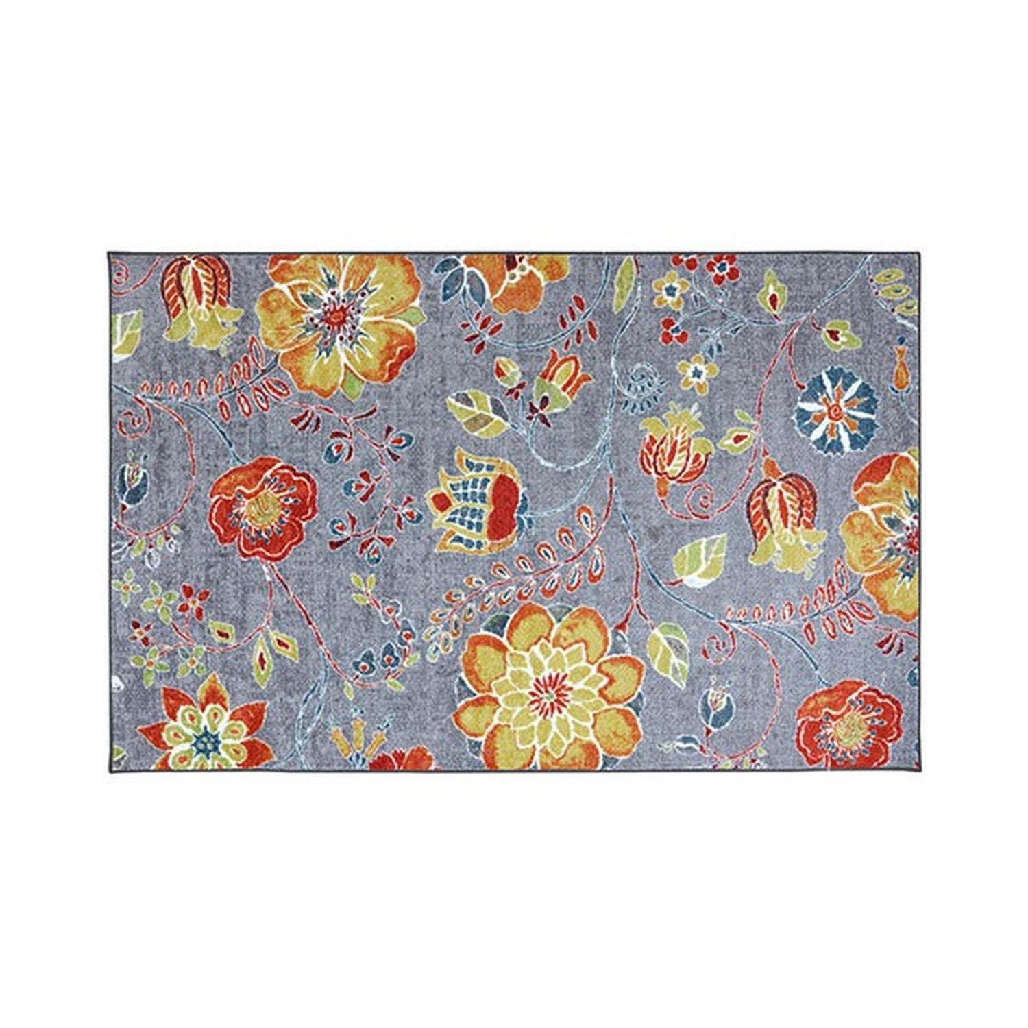Greenville Floral Multi 7.6'x10' Medium Area Rug