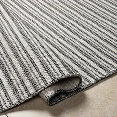 Greg Black Outdoor Area Rug - Clearance - Ornate Home