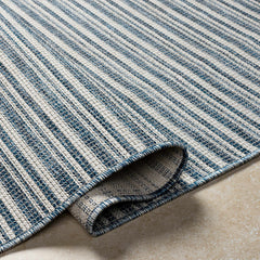 Greg Navy Outdoor Area Rug - Clearance - Ornate Home