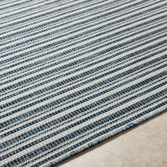 Greg Navy Outdoor Area Rug - Clearance - Ornate Home