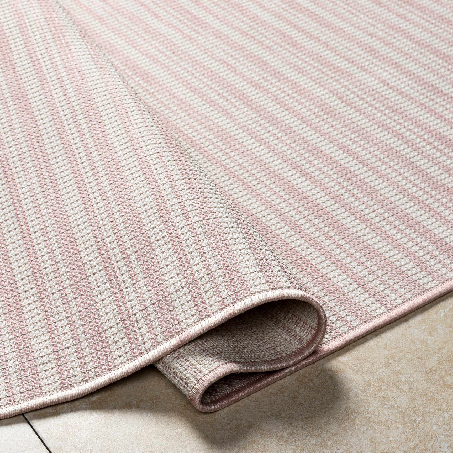 Greg Pink Outdoor Area Rug - Clearance - Ornate Home
