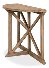 Gregorio Vineyards Tan Half Moon Console - Ornate Home