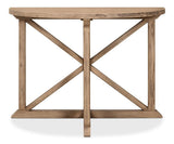 Gregorio Vineyards Tan Half Moon Console - Ornate Home