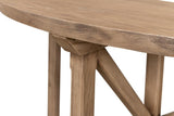Gregorio Vineyards Tan Half Moon Console - Ornate Home