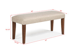 Gregory Beige/Brown Dining Set - Ornate Home