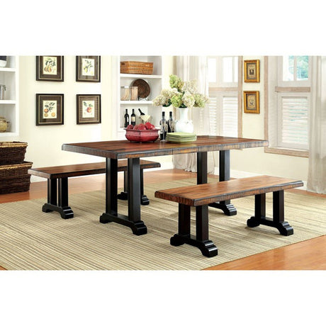 Gregory Tobacco Oak Dining Table - Ornate Home