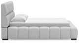 Grendusk Light Gray Queen Upholstered Bed (Online Special Price) - Ornate Home
