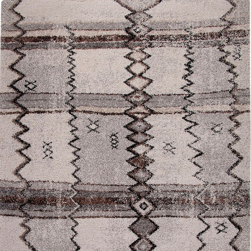 Gresford Gray/Black Area Rug - Ornate Home