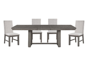 Gresham Cherry 5-piece Dinig Table Set - Ornate Home
