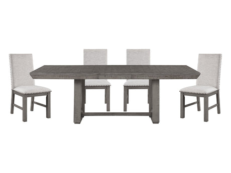 Gresham Cherry 5-piece Dinig Table Set - Ornate Home