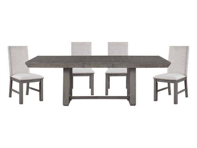 Gresham Cherry 5-piece Dinig Table Set - Ornate Home