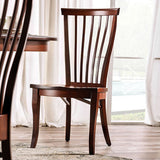 Gresham Dark Cherry Side Chair (Set of 2) - Ornate Home