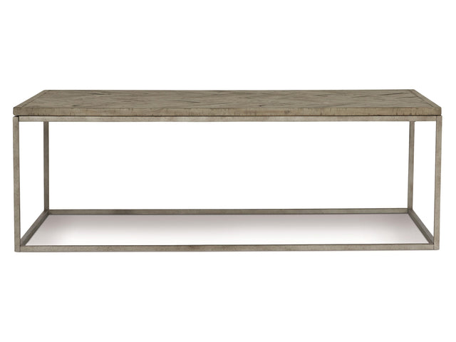 Gresham Glazed Silver/Morel Cocktail Table - Ornate Home