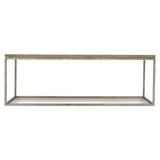 Gresham Glazed Silver/Morel Cocktail Table - Ornate Home