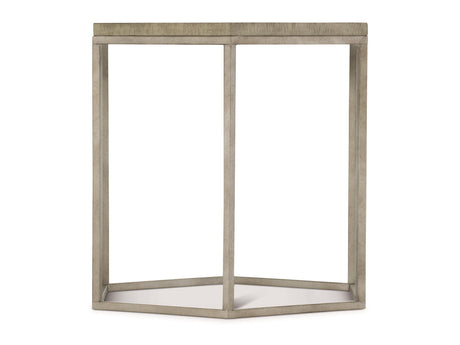 Gresham Glazed Silver/Morel Side Table - Ornate Home