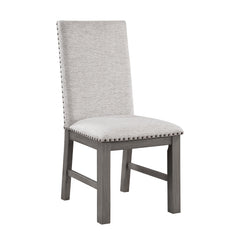 Gresham Gray Side Chair (Set of 2) - Ornate Home