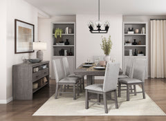 Gresham Gray Side Chair (Set of 2) - Ornate Home