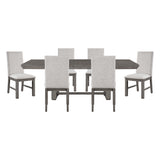 Gresham Silver 7pc Dining Set - Ornate Home