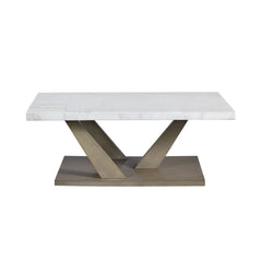 Greta Grey/White 2-Piece Occasional Table Set - Ornate Home