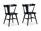 Gretlynn Black Dining Chair (Set of 2) (Online Special Price) - Ornate Home
