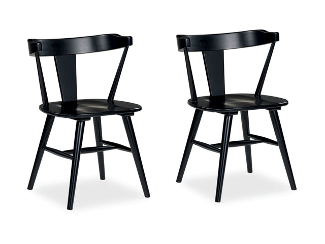 Gretlynn Black Dining Chair (Set of 2) (Online Special Price) - Ornate Home