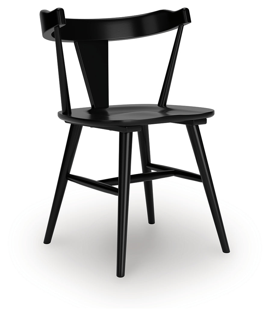 Gretlynn Black Dining Chair (Set of 2) (Online Special Price) - Ornate Home