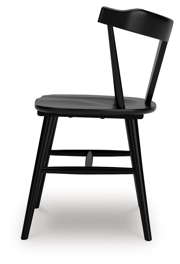 Gretlynn Black Dining Chair (Set of 2) (Online Special Price) - Ornate Home