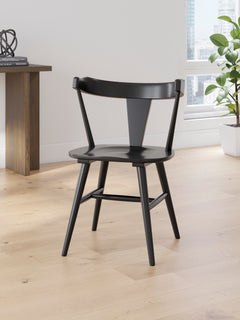 Gretlynn Black Dining Chair (Set of 2) - Ornate Home