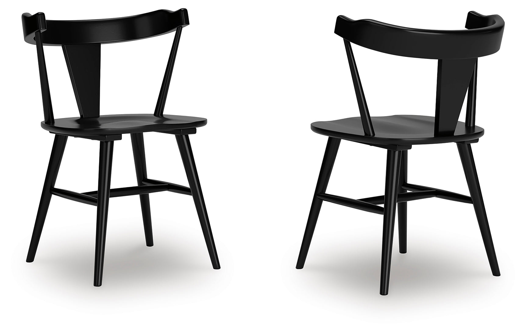 Gretlynn Black Dining Chair (Set of 2) - Ornate Home