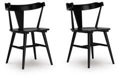 Gretlynn Black Dining Chair (Set of 2) - Ornate Home