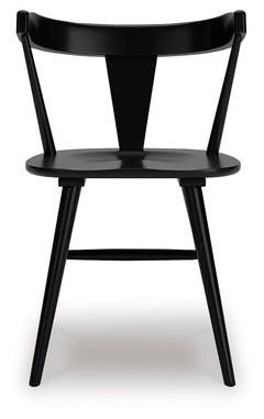 Gretlynn Black Dining Chair (Set of 2) - Ornate Home