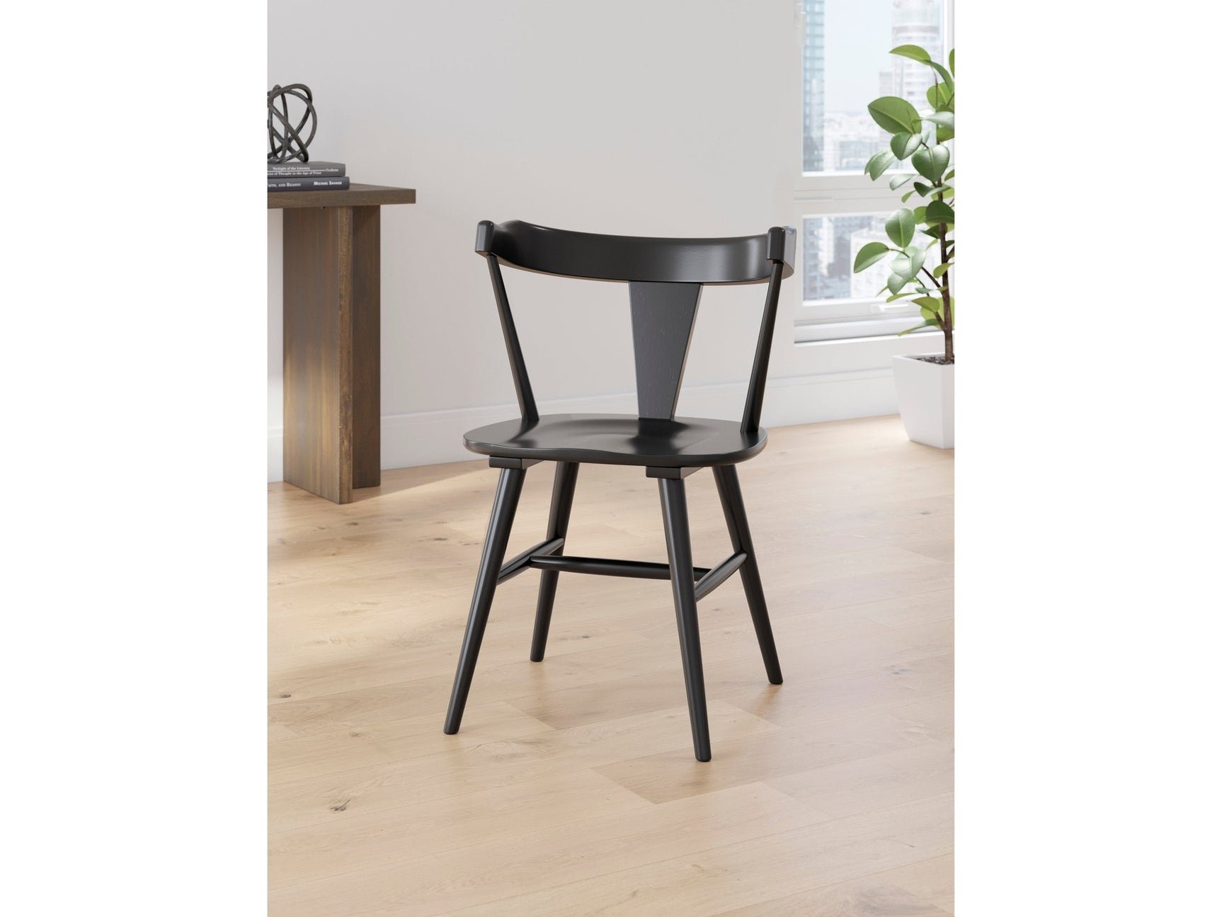 Gretlynn Black Dining Room Side Chair (Set of 2) - Ornate Home