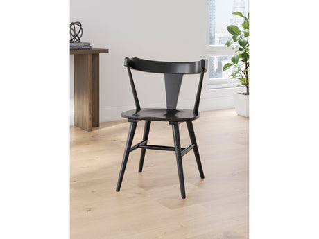 Gretlynn Black Dining Room Side Chair (Set of 2) - Ornate Home