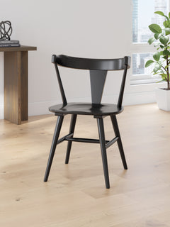Gretlynn Black Dining Table and 6 Chairs - Ornate Home