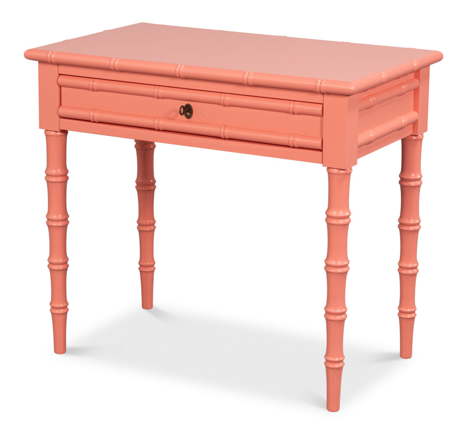Greve Pink Side Table - Ornate Home