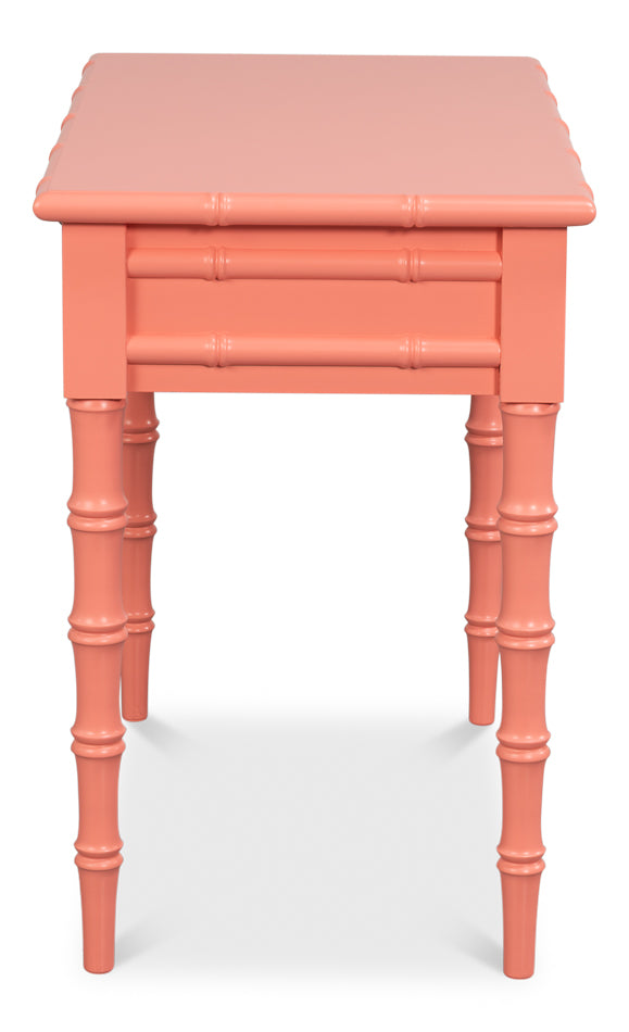 Greve Pink Side Table - Ornate Home