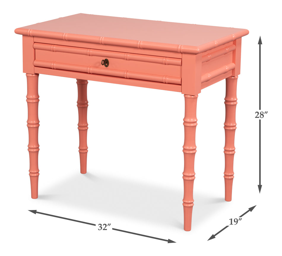Greve Pink Side Table - Ornate Home