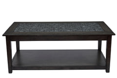 Grey Mosaic Grey Cocktail Table - Ornate Home