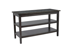 Grey Mosaic Grey Sofa/Media Table - Ornate Home