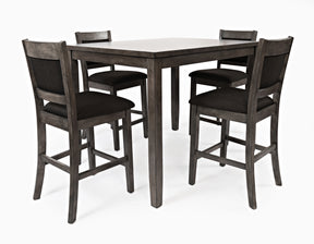 Greyson Medium Grey Heights Counter Height Dining Table w/(4) Stools - Ornate Home