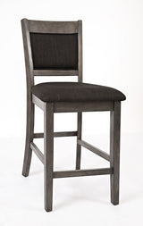 Greyson Medium Grey Heights Counter Height Dining Table w/(4) Stools - Ornate Home