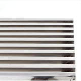 Gridiron Silver Console Table - Ornate Home