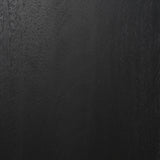 Grier Matte Black Wood Cane Accent Cabinet - Ornate Home