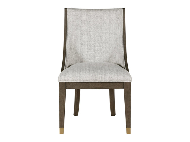 Griffin Beige/Brown Arm Chair (Set of 2) - Ornate Home