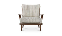 Griffin Beige Stripe Accent Chair