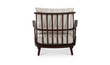 Griffin Beige Stripe Accent Chair - Ornate Home