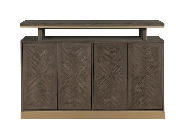 Griffin Brown Server - Ornate Home