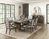 Griffin Brown Server - Ornate Home