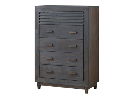 Griffin Charcoal Brown Chest - Ornate Home